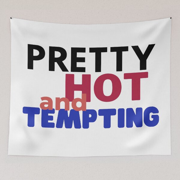 Item preview, Pretty HOT and TEMPTING designed and sold by BrownGirlMantra.