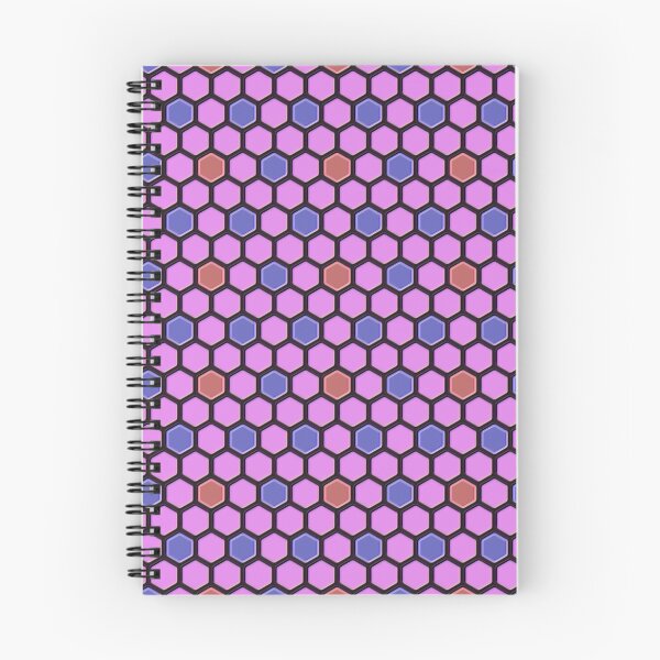 Item preview, Honeycombs heliotrope blue red designed and sold by aapshop.