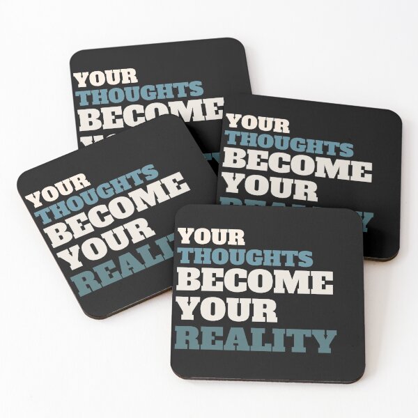 Item preview, Your THOUGHTS become your REALITY designed and sold by BrownGirlMantra.