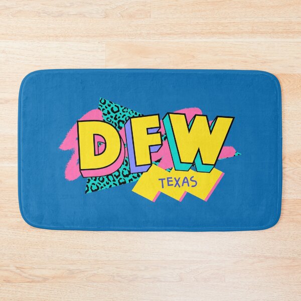 Item preview, Dallas Fort Worth Texas Retro 90s Logo designed and sold by SLAG-Creative.