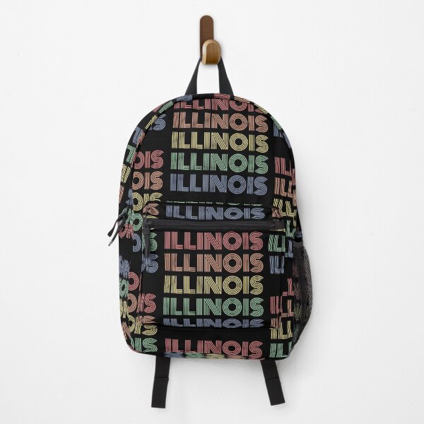 Item preview, Illinois Retro Vintage Classic Fan Gift designed and sold by LadySaltwater.