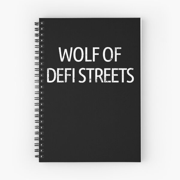 Artikelvorschau, Wolf Of DeFi Streets Decentralized Finance Cryptocurrency Gear entworfen und verkauft von DynamicDesign.