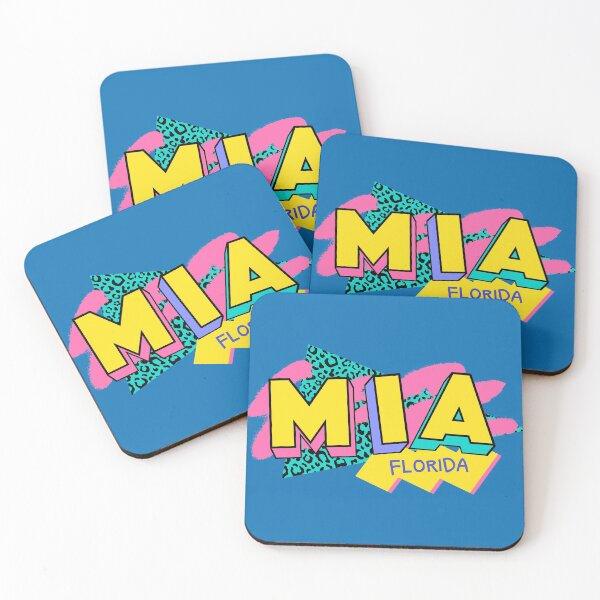 Item preview, Miami, Florida Retro 90s Logo designed and sold by SLAG-Creative.