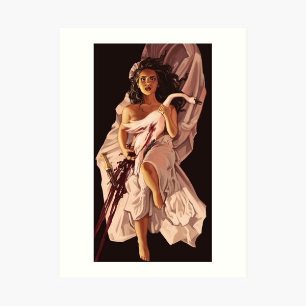 Leda & the Swan Art Print