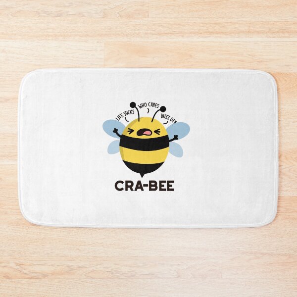 Item preview, Cra-bee Funny Bee Puns  designed and sold by punnybone.