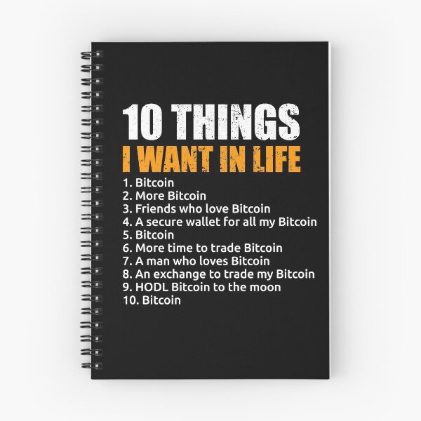 Artikelvorschau, 10 Things I Want In Life Bitcoin Crypto BTC Bitcoin Girl Gear entworfen und verkauft von DynamicDesign.