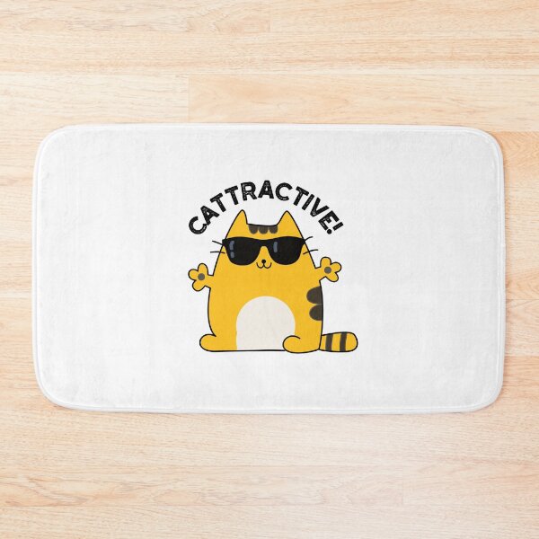 Item preview, Cattractive Funny Attractive Cat Puns  designed and sold by punnybone.