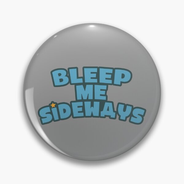 Item preview, Bleep Me Sideways - Blue designed and sold by Chubuter.