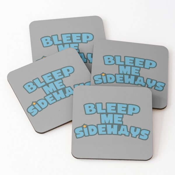 Item preview, Bleep Me Sideways - Blue designed and sold by Chubuter.