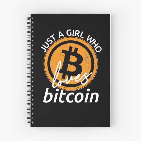 Item preview, Just A Girl Who Loves Bitcoin Cryptocurrency Bitcoin Girl Gear designed and sold by DynamicDesign.