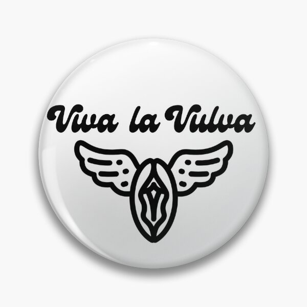 Item preview, Viva la vulva designed and sold by SmutButtons.