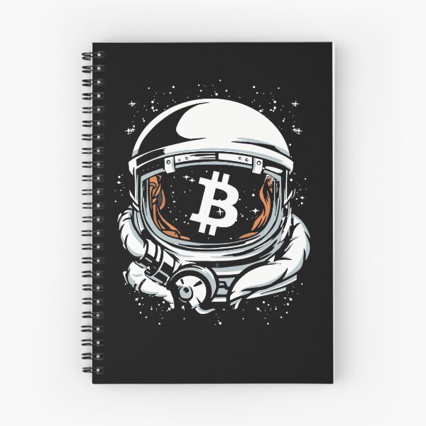 Item preview, Astronaut Helmet Bitcoin To The Moon BTC Mining Bitcoin Gear designed and sold by DynamicDesign.