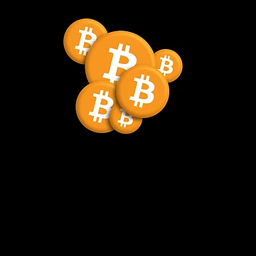 Imagen de la obra Astronaut Holding Bitcoin Balloons Crypto To The Moon BTC Gear de DynamicDesign