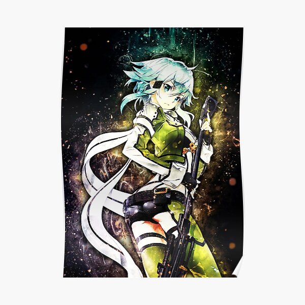 Sword Art Online Sinon Poster