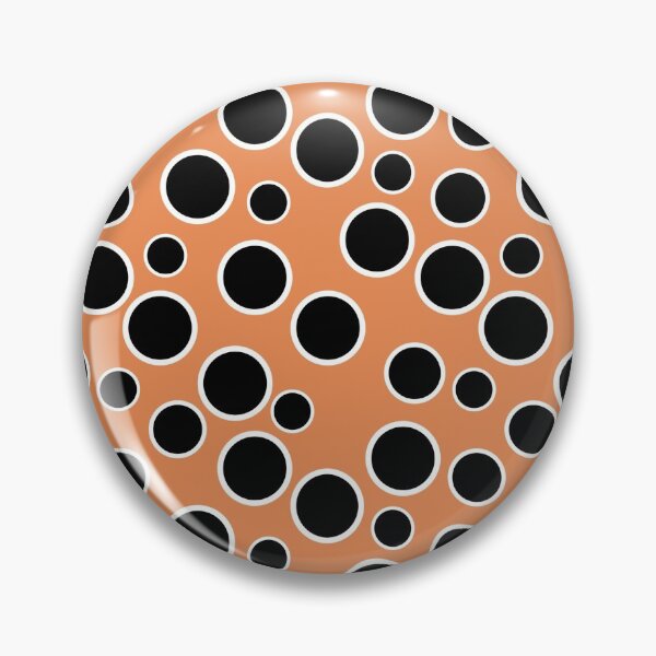 Item preview, Circle seamless pattern on orange background design designed and sold by seelya83.