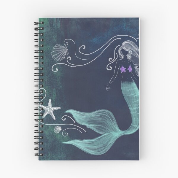 Item preview, chalk mermaid designed and sold by vitag.