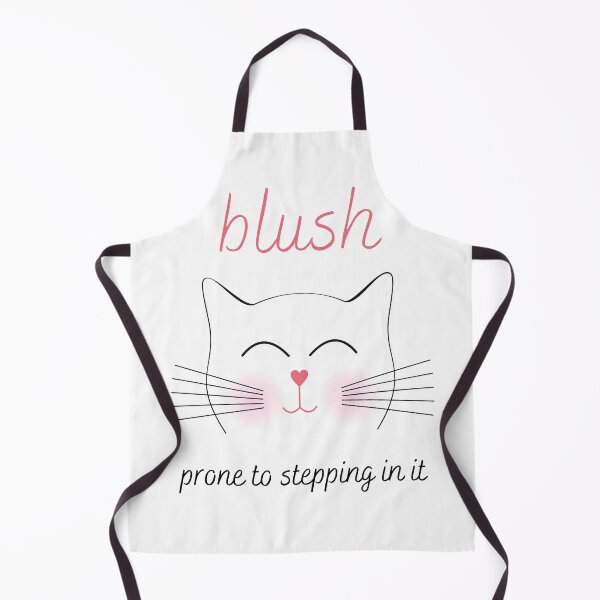 Item preview, Cute Blushing Embarrassed Cat designed and sold by StormyMuse.