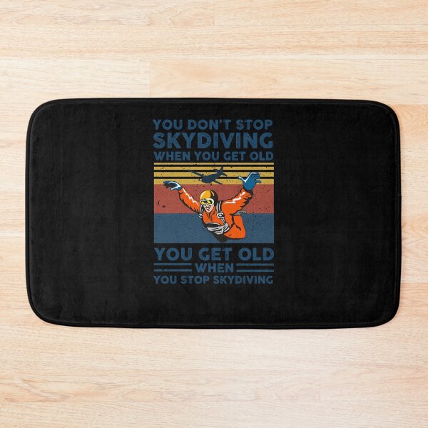 Item preview, You Don't Stop Skydiving When You Get Old Vintage T-Shirt 2 designed and sold by Catherine8899.