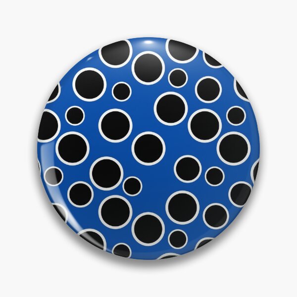 Item preview, Seamless circle pattern design with blue background designed and sold by seelya83.