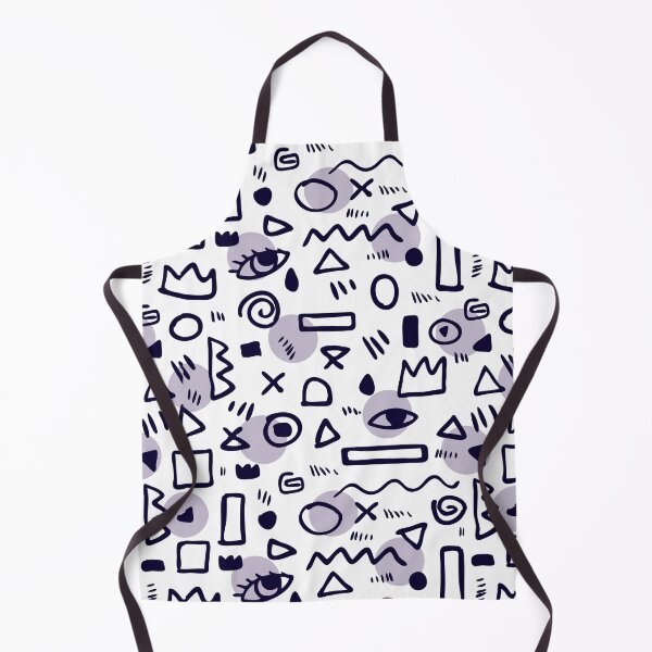 Item preview, Psychedelic pattern in the line style on white background. Joyful hooligan pattern. Patterns galore designed and sold by Kizuneko.
