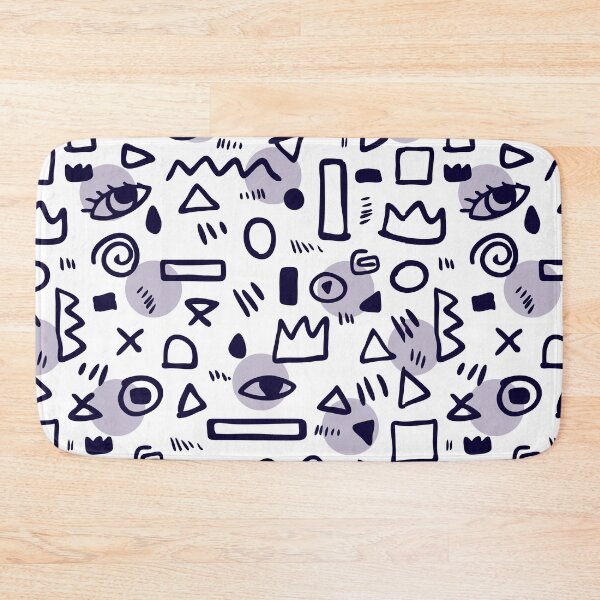Item preview, Psychedelic pattern in the line style on white background. Joyful hooligan pattern. Patterns galore designed and sold by Kizuneko.