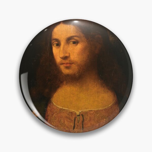 Item preview, Religious Art - Painting of the Head of Christ  designed and sold by KnightandMoon.