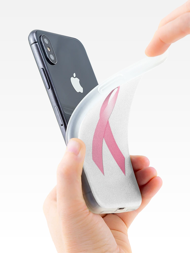 Thumbnail 4 of 5, iPhone Case, Pink Ribbon designed and sold by cpinteractive.