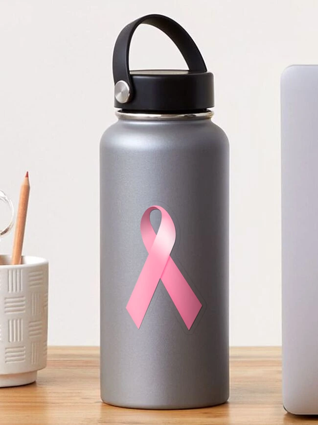 Thumbnail 1 of 3, Sticker, Pink Ribbon designed and sold by cpinteractive.