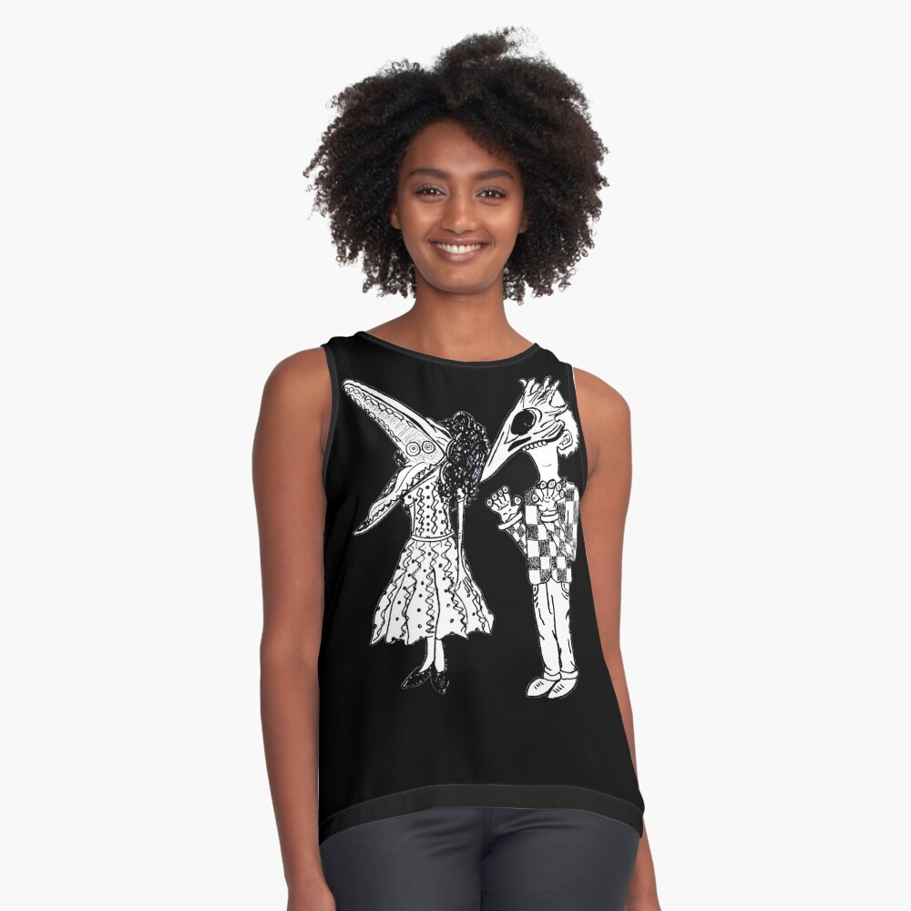 Item preview, Sleeveless Top designed and sold by mandarinjean.