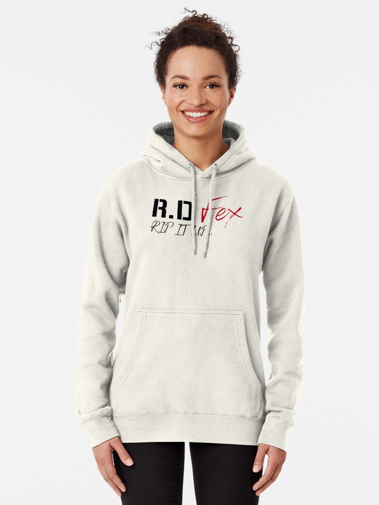 Pullover Hoodie, R D Fex Band RIP IT UP... designed and sold by R-D-Fex