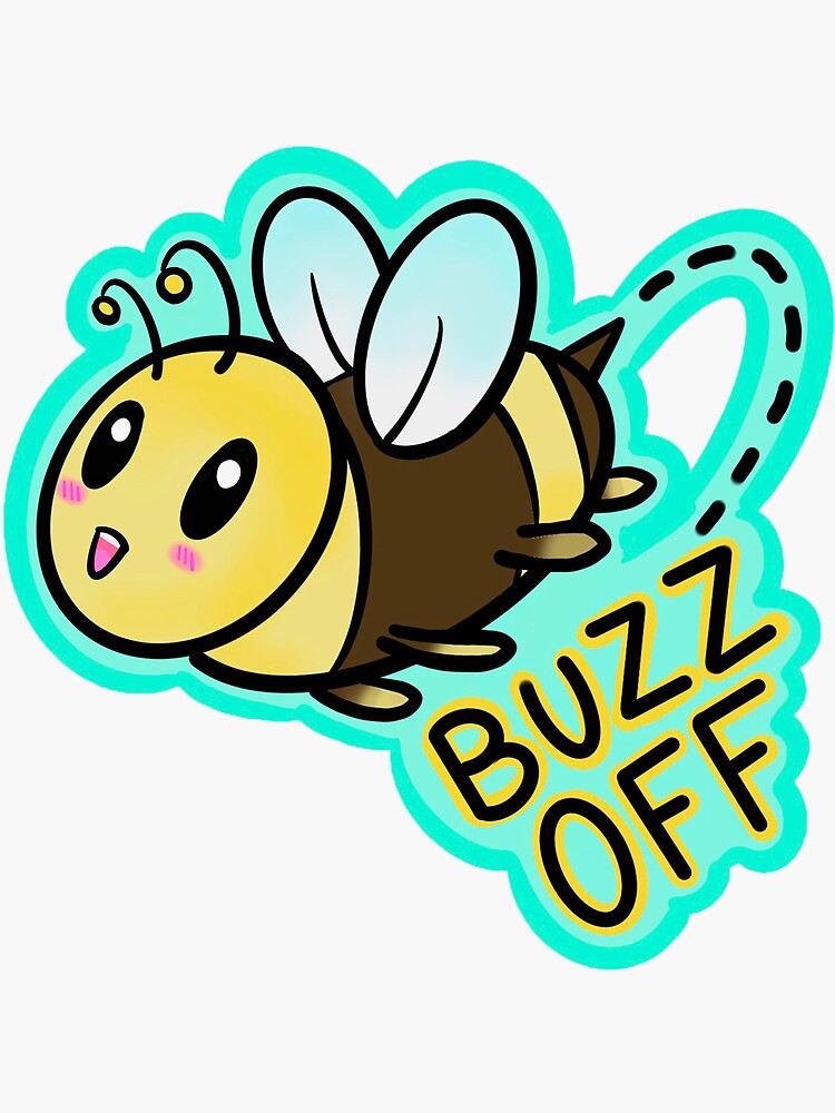 Sassy Bee Sticker For Sale By Ali June Art Redbubble 7018