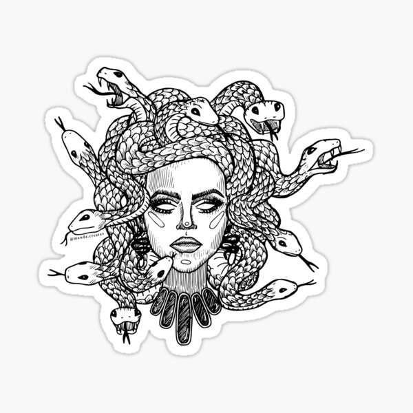 Medusa Sticker