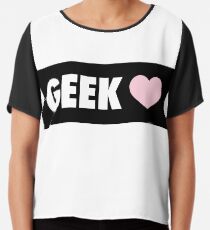 GEEK Chiffontop