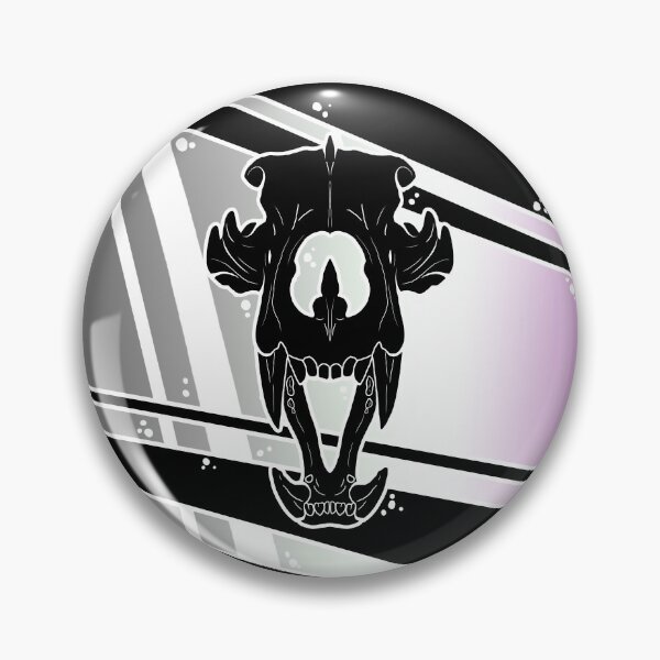 Item preview, Ace Pride Skull - Bear designed and sold by KCDragons.