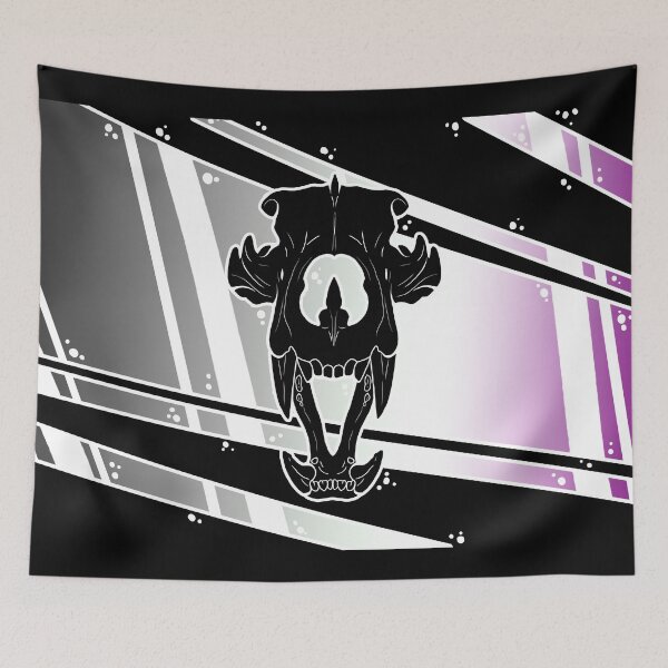 Item preview, Ace Pride Skull - Bear designed and sold by KCDragons.