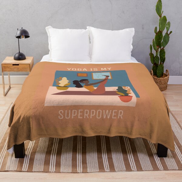 Item preview, Yoga is my Superpower Cool Asthetic Drawing Design designed and sold by boopsblunt.