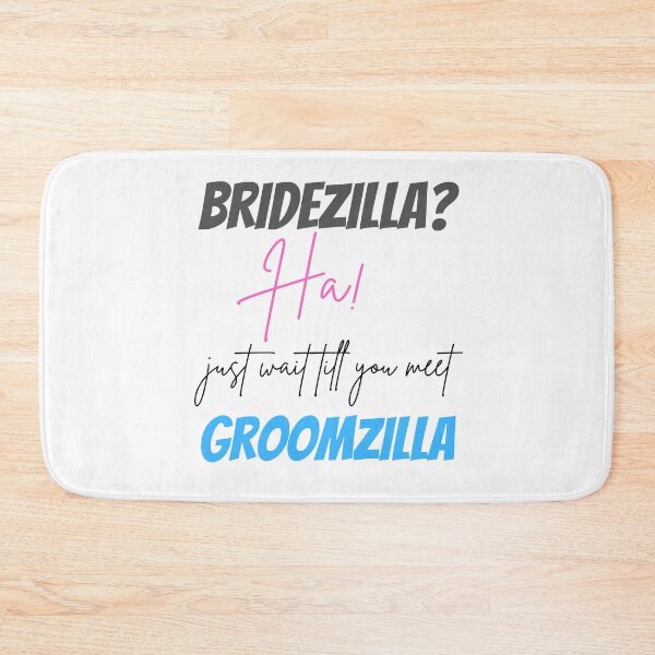 Artikelvorschau, Lustige Groomzilla und Bridezilla Design entworfen und verkauft von StormyMuse.