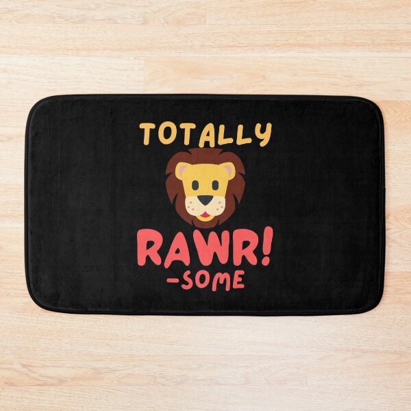 Item preview, Totally Rawrsome Cute Lion Design designed and sold by SweetAndSpice.
