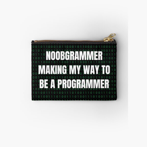 Item preview, Noobgrammer Making My Way To Be A Programmer designed and sold by Crafty-Mornings.