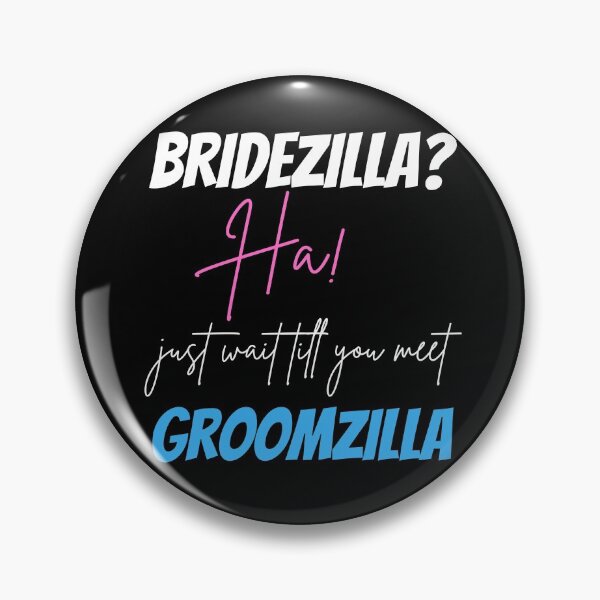 Item preview, Groomzilla And Bridezilla Design designed and sold by StormyMuse.