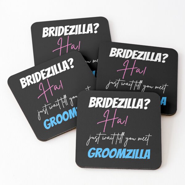 Item preview, Groomzilla And Bridezilla Design designed and sold by StormyMuse.