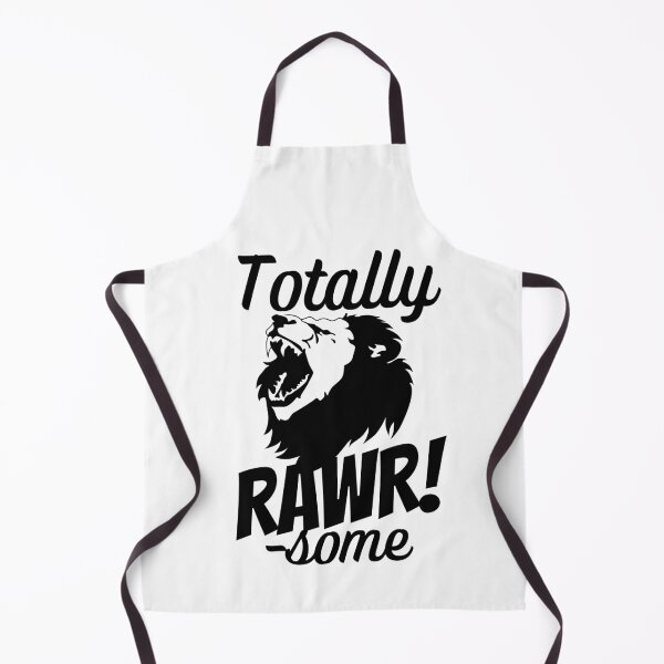 Item preview, Totally Rawrsome Fierce Lion Black Design designed and sold by SweetAndSpice.