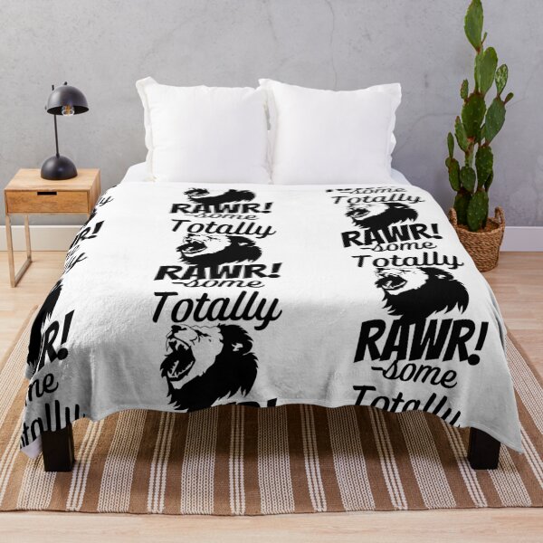 Item preview, Totally Rawrsome Fierce Lion Black Design designed and sold by SweetAndSpice.
