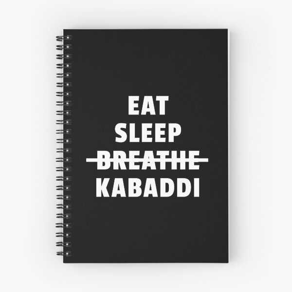 Item preview, Eat Sleep Breathe Kabaddi designed and sold by DnlDesigns.