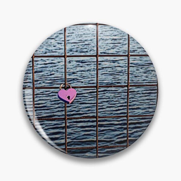 Item preview, Love Lock on a Bridge Overlooking Water designed and sold by mrtraz.