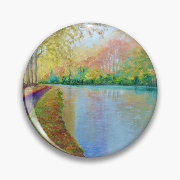 Item preview, Canal du Midi at Castanet, Languedoc, France designed and sold by Dai Wynn Fine Art.