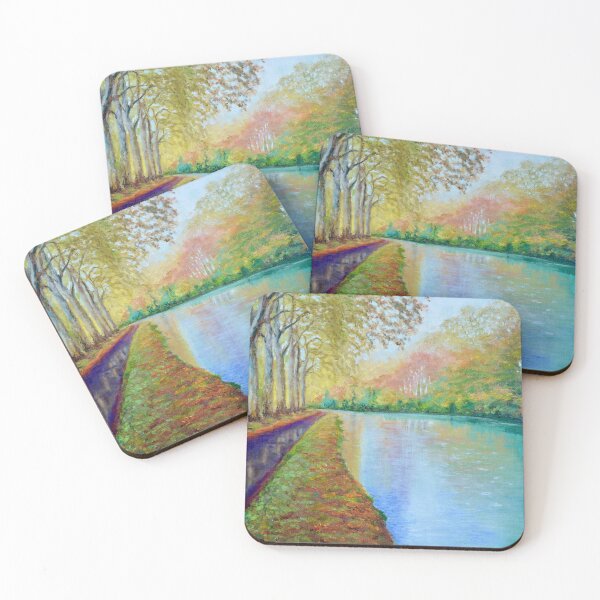 Item preview, Canal du Midi at Castanet, Languedoc, France designed and sold by Dai Wynn Fine Art.