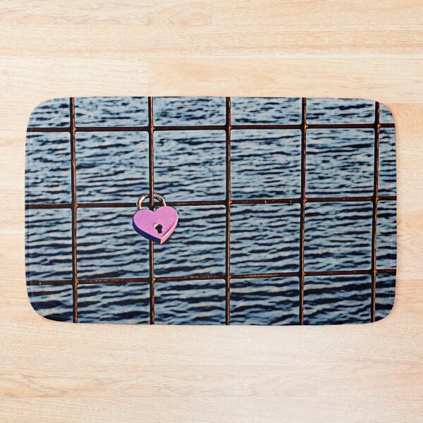 Item preview, Love Lock on a Bridge Overlooking Water designed and sold by mrtraz.