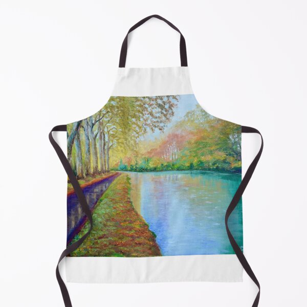 Item preview, Canal du Midi at Castanet, Languedoc, France designed and sold by Dai Wynn Fine Art.
