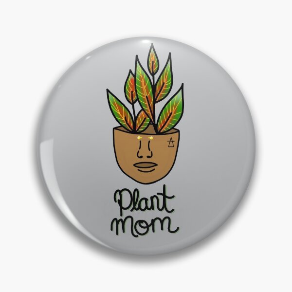 Item preview, PlantLover, Plant Mom, Croton Petra, Plant Person With Face Tattoos designed and sold by 10pmCreations.
